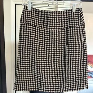 Wool, Houndstooth skirt